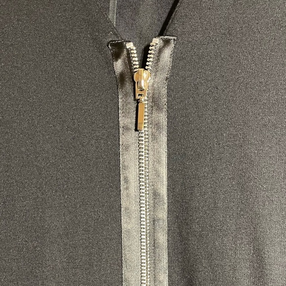 Kenneth Cole Reaction Zip Front Dress. Size 12. Black. Full length zipper. EUC - Picture 4 of 7